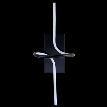 Sketch 9" Minimalist Metal Integrated LED Vanity Light Sconce - JONATHAN Y